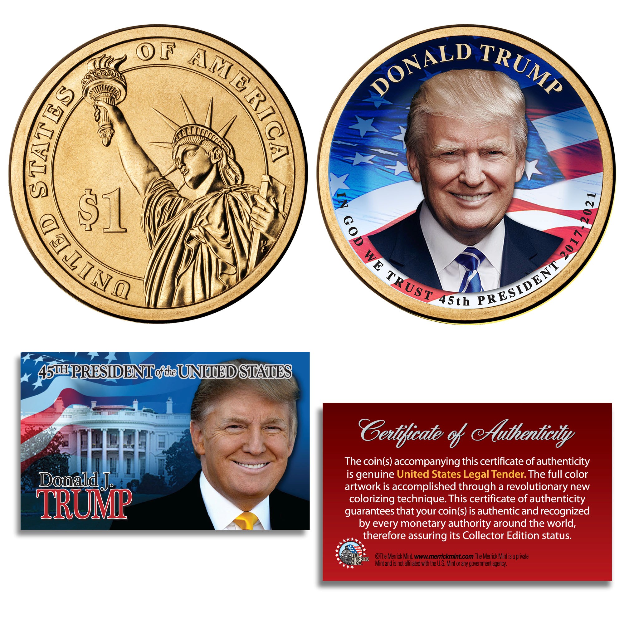 donald trump living presidents